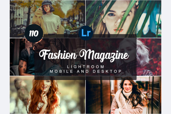 Download Fashion Magazine Mobile&amp;Desktop PRESETS - Desktop presets Collection