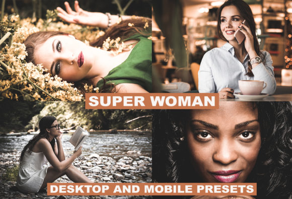Download Mobile and Desktop Presets Super Woman - Desktop presets Collection